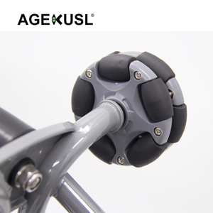 AGEKUSL 58mm Silent Omni Ezwheels Accessoires de vélo pliants pratiques pour Brompton 3Sixty Pikes Royale Easy Wheels - Product Image 5