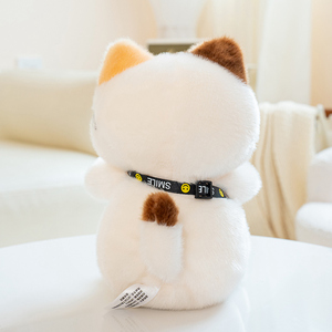 Peluche de Gato <span class=keywords><strong>Calico</strong></span> con Cámara, Súper Suave, Relleno de Algodón PP y Gránulos Pesados, Peluche de Cumpleaños, Juguete para Mascotas, Llavero - Product Image 5