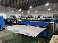 Presse à chaud hydraulique à sublimation 1 plateau 1 face pour plaques en aluminium, céramique, verre, drapeaux, bannières en lin, tapis de yoga en cuir, grandes dimensions