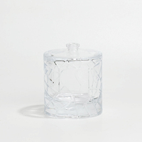 Flacon de parfum en verre vide de 100 ml, vente en gros, forme cylindrique ronde avec pulvérisateur pour huile parfumée