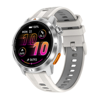 Reloj Inteligente Deportivo DT G9 con GPS, Pantalla AMOLED Redonda, Resistente al Agua 3ATM, Mapa Fuera de Línea, 2GB de Memoria, Música, Asistente de Voz, Llamadas y Brújula