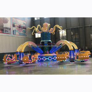 Atracción de Parque de Diversiones de Alta Calidad, Juego Mecánico Giratorio de Fibra de Vidrio Tipo Pulpo Gigante para Exteriores, Fabricado para Parques Temáticos - Product Image 2