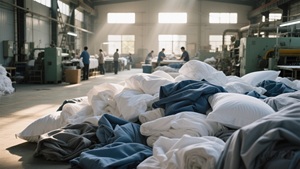 Pengfei fabbrica tessuto diretto stile Anti-rughe casa <span class=keywords><strong>Hotel</strong></span> 100 poliestere all'ingrosso tessuti tessili in tessuto solido per biancheria da letto - Product Image 2