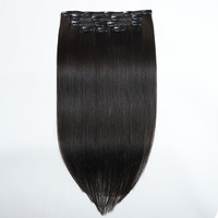 Extensions de cheveux à clipser en gros, 100 % cheveux humains Remy, double épaisseur, cheveux européens pour une qualité professionnelle en salon