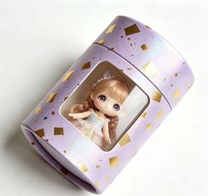 Custom Logo Handmade Gift Box with Transparent <b>Window</b> for Toy Packaging Box - Product Image 4
