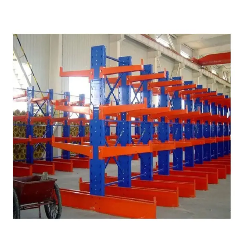 Cantilever Racking Second Hand Steel Storage Racks Roll Out Wire Shelf