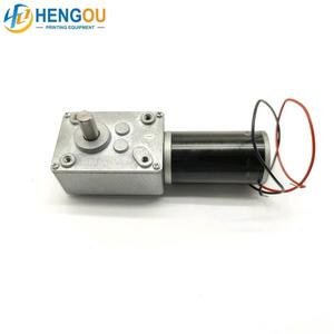 DC 24V 3500/5RPM มอเตอร์เกียร์หนอน 634JSX634-31ZY สำหรับไฮเดลบีเครื่องพิมพ์ออฟเซตการพิมพ์อะไหล่เครื่องจักร - Product Image 1