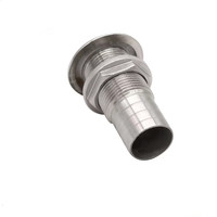 Pièces marines en gros d'usine 316 échappement de chauffage Diesel Webasto en acier inoxydable à travers la coque pour bateau