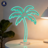 Enseigne néon LED 4 pieds verte IP65 en forme de feuille d'érable pour jardin et extérieur de maison, vente en gros d'enseignes néon, écran d'affichage électronique