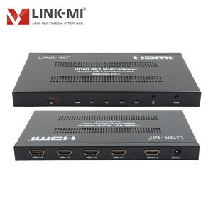 Commutateur multiviewer <span class=keywords><strong>HDMI</strong></span> 4K 4x1, <span class=keywords><strong>4</strong></span> <span class=keywords><strong>entrées</strong></span> <span class=keywords><strong>1</strong></span> <span class=keywords><strong>sortie</strong></span>, commutation transparente avec contrôle IR et panneau, prise en charge de la commutation audio - Product Image 6