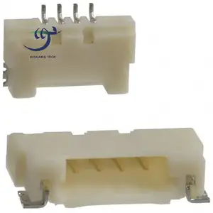 BOM bileşenleri bağlantı konnektörleri CONN HEADER SMD R/A 4POS 1.25MM DF14-4P-1.25H(24)