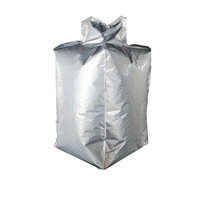 Sac en aluminium sur mesure, conteneur Jumbo FIBC anti-humidité, emballage interne en vrac pour liquides, sacs tonnables