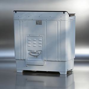 Machine <span class=keywords><strong>à</strong></span> laver semi-automatique <span class=keywords><strong>à</strong></span> double cuve en acier inoxydable de 15 kg, <span class=keywords><strong>ouverture</strong></span> <span class=keywords><strong>par</strong></span> <span class=keywords><strong>le</strong></span> haut, grande capacité, machines <span class=keywords><strong>à</strong></span> laver les vêtements - Product Image 5