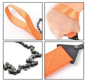 Draagbare Outdoor 11-tanden Handgetrokken Draadzaag Multifunctionele Ketting Voor Verschillende Functies - Product Image 6