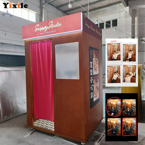 सॉफ्टवेयर लोगो शेल वेंडिंग मशीन के साथ फोटो बूथ फोटोबूथ प्रिंटर वाणिज्यिक सेवा उपकरण - Product Image 1