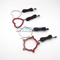 Anneau lumineux LED RGBW en forme d'étoile à cinq branches, effet de poursuite, pour décoration de voiture, 12V, accessoires universels de modification de phares