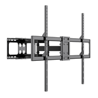 Soportes para Pantallas de TV Planas y Curvas, Soporte Universal para TV con Movimiento Completo para Televisores de Gran Tamaño de 42 a 100 Pulgadas, Embalaje Personalizado