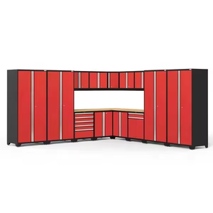 Removable Garage Corner <strong>Tool</strong> <strong>Cabinet</strong> / Metal Corner <strong>Tool</strong> Box for Workshop Steel Combination Workbench - Product Image 4