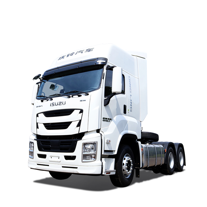新型520hpいすゞ大型トラック6x4トラクターヘッド10ホイール