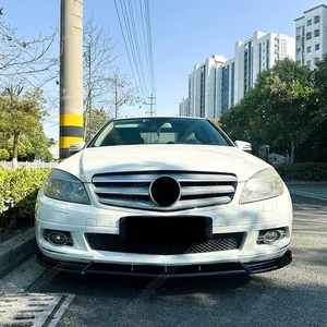 สำหรับเมอร์เซเดส-เบนซ์ ซี-คลาส W204 รุ่นมาตรฐาน ปี 2007 2009 2010 ชุดแต่งสปอยเลอร์กันชนหน้ารถยนต์ - Product Image 4