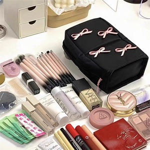 New Fashion Eco-Friendly Large Capacity Portable Multi-Layer Zipper Closure Waterproof <b>Makeup</b> Storage Bag - Product Image 3