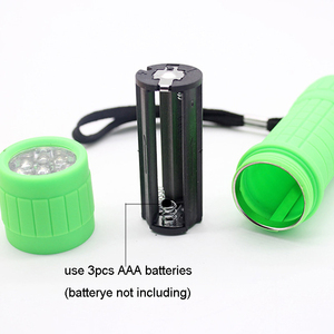 For QXMOVING Promotional 9 LED <strong>Torch</strong> Keychain ABS Material Mini Flashlight Waterproof Small EDC Giveaway <strong>Keyring</strong> - Product Image 5