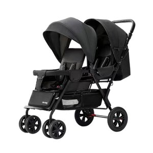 <span class=keywords><strong>Carrito</strong></span> Doble Ligero Plegable Fácil de Usar de Fábrica JXB, Puede Usarse Sentado o Acostado, con Bolsa para Mamá - Product Image 4