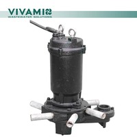 Pompes centrifuges submersibles auto-amorçantes à jet, à haute et basse vitesse, pour l'aération micro-bulles des eaux usées