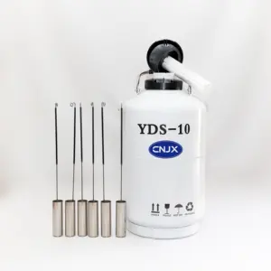 YDS series 2L 3L 6L 10L 13L 15L 16L 20L 30L 35L Semen Liquid Nitrogen Tank for Hot Sale