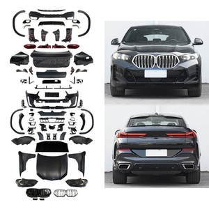 Kit de Carrocería M-TECH 2024 para BMW X6 F16 (2015-2019), Modificación y Mejora con Parachoques Delantero y Trasero, Faldones Laterales, Capó y Faros - Product Image 1