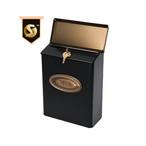 Custom Wall Mount American Modern Mailbox Stainless Steel Parcel Letterbox Letter Boxes Mailbox Apartment Mailboxes