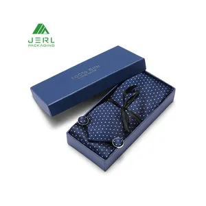 Benutzer definierte Papier Luxus Männer Krawatte Geschenk box Sets Seide Männer Krawatte Geschenk box Verpackung Box Krawatten boxen für Krawatten