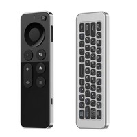 W1S Air Mouse 2.4G Remote Nirkabel, Roda Putar Gyro Voice IR Learning untuk Android TV Box Smart TV Mini PC