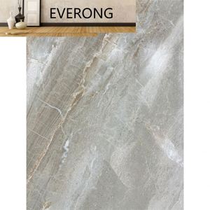 Pavimento in Pietra Sinterizzata Grigia Stile Romano Antico, Lastra in Porcellana da 9mm, Pavimento in Pietra Sinterizzata Lucida Grigia - Product Image 4
