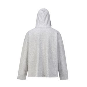 LH2095 Men's <strong>Clothing</strong> Manufacturer Custom 350 Gsm Cotton Blends <strong>Ninja</strong> Hoodies Half Mask Hoodies for Men - Product Image 3