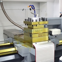 Tour horizontal CNC chinois CK6100 CK61125 pour métaux, 5 mètres, grande bancée plate, automatique/manuel, robuste, d'occasion