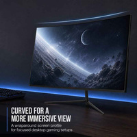 Moniteur de jeu à écran incurvé 27 pouces 165 Hz Moniteur de jeu PC 2560x1440 Meilleur moniteur de jeu