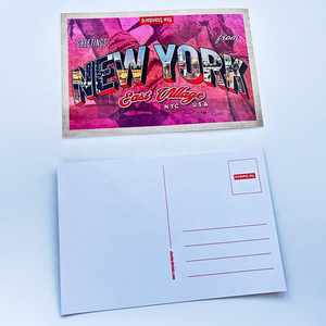 Cartes de visite carrées créatives personnalisées avec coins de forme <span class=keywords><strong>artistique</strong></span>, imprimées en offset sur <span class=keywords><strong>papier</strong></span> d'art, pelliculées pour studios de design - Product Image 3