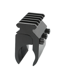Anti-Corrosion <b>Black</b> Hoop Auxiliary <b>Bracket</b> 85g Multi Slot Triple Screw Tightening Outdoor Equipment Set - Product Image 6