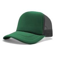 Gorras de camionero ajustadas de 5 paneles personalizadas, varios colores, moda y estilo Hip Hop, transferencia de calor del fabricante chino