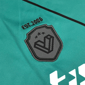 เสื้อเจอร์ซีย์ฟุตบอลชุดฟุตบอลกีฬาเยาวชนแบบระบายอากาศได้ทรงหลวมปักลายได้ตามต้องการดีไซน์ใหม่ - Product Image 3