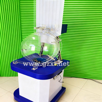 Machine de loterie à souffleur de couleur personnalisée, console de jeu, machine à tirage de billes de loterie, machine de bingo de loterie, jeu de Kino, marque HUAXI