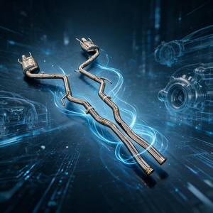 Échappement en acier inoxydable ZF Awesome pour Mercedes CLA45 <span class=keywords><strong>A45</strong></span> GLA45 <span class=keywords><strong>AMG</strong></span> W176 C117 2.0T, échappement à soupapes, silencieux Valvetronic - Product Image 6