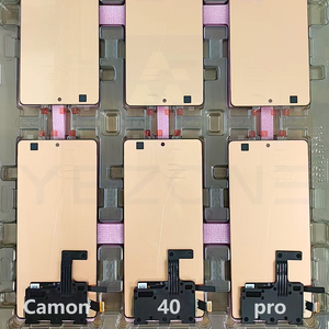 Pantallas De Celulares For <strong>Tecno</strong> Camon 40 Pro Curved Screen 6.8 AMOLED For <strong>Tecno</strong> Camon 16 17 18 19 Pro <strong>LCD</strong> Display Wholesale - Product Image 1