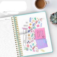 Carnet de notes promotionnel personnalisé avec couverture cousue, intercalaires amovibles, 80 feuilles, pour l'école – Fabrication OEM