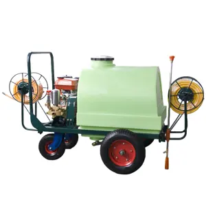 WENXIN 50L/100L/160L/300L Volume high pressure 30plunger cleaning machine with tank wheels