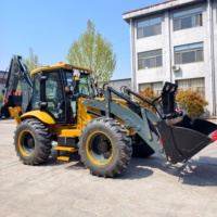 Ensemble de grande valeur : Mini-chargeuse-pelleteuse 4x4 avec accessoires, Tracteur agricole chargeuse-pelleteuse conforme EPA