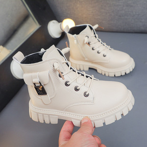 Stivali Martin Casual per Ragazze, Stivaletti Invernali alla <span class=keywords><strong>Moda</strong></span> per Bambini, Suola Spessa Antiscivolo, Stivali alla Caviglia per Bambini - Product Image 3