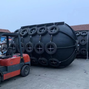 Defensas Neumáticas Flotantes Reforzadas de Caucho Sintético para Barcos y Yates, Marca ZHH, Certificadas ISO, Cilíndricas, Negras, de 0.5-4.5m - Product Image 3