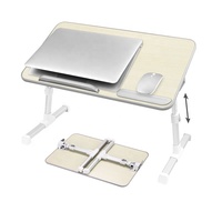 Plateau de lit réglable en bois, socle Portable de haute qualité avec ventilateur de refroidissement